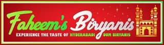 Faheems Hyderabadi Dum Biryani(Faheems Biryanis) logo